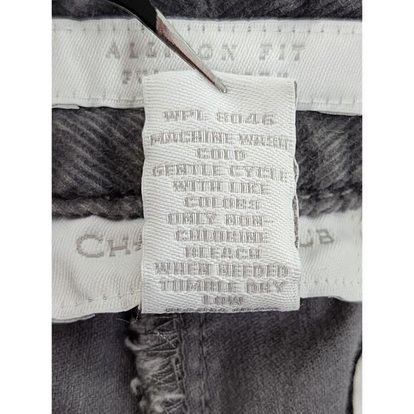 Charter Club Allison Fit Full Length Corduroy Pants Size 8P Gray Straight Leg - Picture 7 of 12